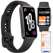 INTELIGENTNA OPASKA SPORTOWA HUAWEI BAND 10 CZARNA SMARTWATCH AMOLED 1.47