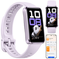 INTELIGENTNA OPASKA SPORTOWA HUAWEI SMARTBAND 10 FIOLET SMARTWATCH AMOLED
