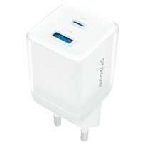 Inteligentne Gniazdko Sieciowe Wtyczka 30w Usb-a + Usb-c Qc3.0 Pd3.0 Proove / Wcpu30111202 / Biały