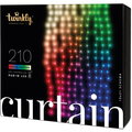 Inteligentne lampki dekoracyjne Twinkly Curtain 210 LED RGB+W  2,1 m kurtyna - Twinkly