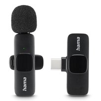 Inteligentny bezprzewodowy mikrofon krawatowy Hama