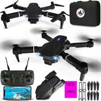 Inteligentny Dron Zdalnie Sterowany Kamera 4K WIFI 45Min Gps Turbo XXXL