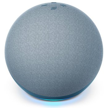 Inteligentny głośnik przenośny Amazon Echo 4 Blue - Amazon