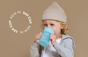 Inteligentny Kubek Twistshake 360 Cup Szary - Twistshake