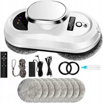 INTELIGENTNY ROBOT DO MYCIA SZYB OKIEN LUSTER AUTOMATYCZNA MYJKA + NAKŁADKI