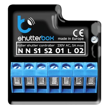 Inteligentny sterownik do rolet shutterBox V2 230V WiFi BLEBOX - BLEBOX