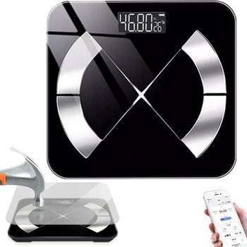INTELIGENTNY WAGA ŁAZIENKOWA PERSONALNA ANALITYCZNA Z APP BLUETOOTH - inna (Inny)