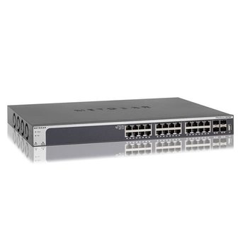 Inteligentny zarządzalny przełącznik NETGEAR XS728T-100NES ProSAFE z 28 portami 10 Gigabit Ethernet - Netgear