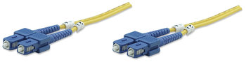 Intellinet 470605 kabel InfiniBand / światłowodowy 1 m SC Żółty - Intellinet