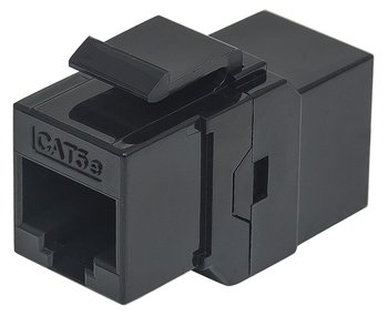 Intellinet Adapter Łącznik RJ45 UTP Cat.5e 8P8C Keystone Czarny - Intellinet