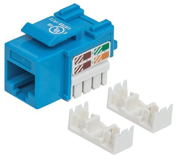 Intellinet Moduł Keystone RJ45 UTP Cat.5e Niebieski Punch-Down - Intellinet