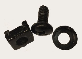 Intellinet Śruby komplet 3X4 szt. czarne - Intellinet