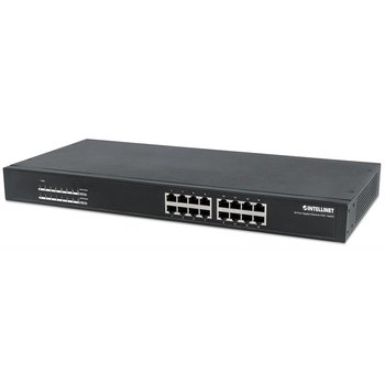 Intellinet Switch Gigabit 16x 1000Mbps RJ45 PoE/PoE+ 220W Rack 19 - Intellinet