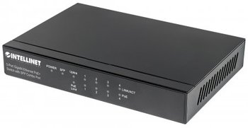 Intellinet Switch Gigabit 5-portowy PoE+ ze slotem SFP Combo - Intellinet
