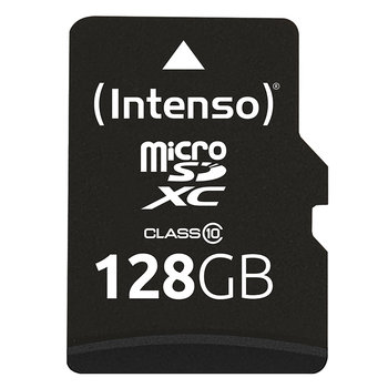 Intenso MicroSDXC - Karta pamięci 128 GB Class 10 40 MB/s z adapterem - Intenso