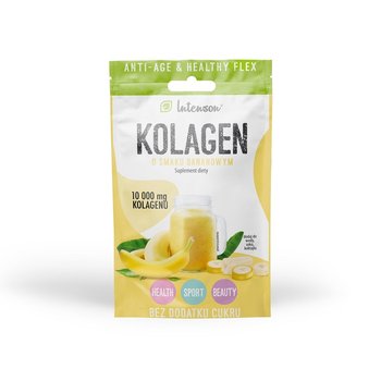 Intenson Kolagen o smaku bananowym suplement diety 11g - Intenson