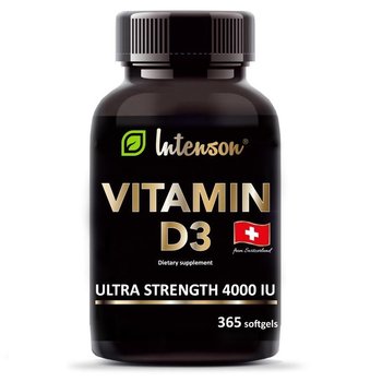 Intenson Witamina d3 4000 iu suplement diety 365 kapsułek - Intenson