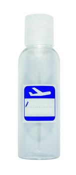 Inter-Vion, Buteleczka podróżna z nakrętką, 100 ml - Inter-vion