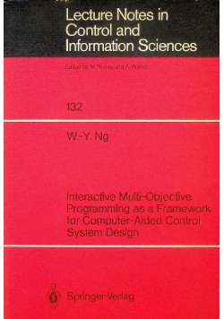 Interactive Multi - Objective Programming as a Framework for Computer ...