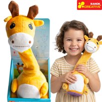 Interaktywna Gadająca Żyrafa Rozmawia i Tańczy Maskotka dla Dzieci