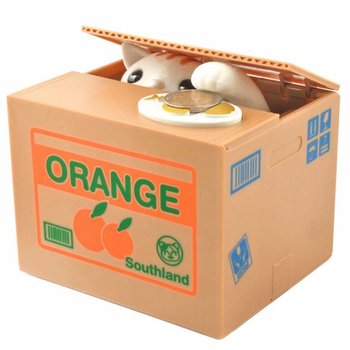 Interaktywna Skarbonka Kot Kotek Automat Miałczy Otwierana Prezent Dzieci - inna (Inny)