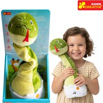 Interaktywnt Gadający Wąż Rozmawia i Tańczy Maskotka dla Dzieci