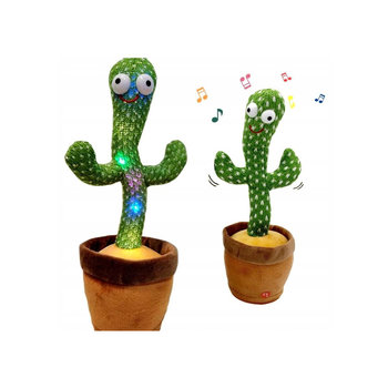 Interaktywny Kaktus Tańczy Śpiewa Świeci Powtarza - Boss