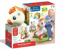 Interaktywny Konik Marcinek 3W1 Jeździk Kołysanie Na Biegunach Clementoni Clementoni