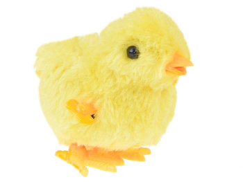Interaktywny, nakręcany, żółty kurczaczek, zabawka dla dzieci - JOKOMISIADA