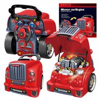 Interaktywny Silnik Do Skręcania Rozkręcania Mały Mechanik Ciężarówka Auto click4TOYS