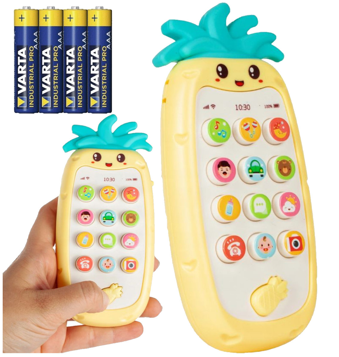 Фото - Розвивальна іграшка Interaktywny Telefon dla Malucha z Efektami Świetlnymi U433YX