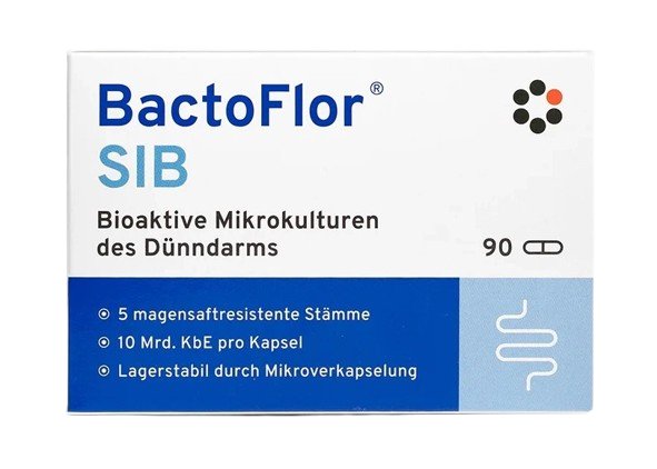 Empik INTERCELL PHARMA BactoFlor SIB mikrobiom jelitowy (90 kaps.)