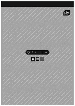 Interdruk, Blok Biurowy A4, 100 kartek w kratkę, mix okładek  - Interdruk