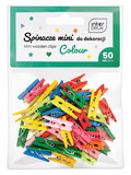 Interdruk Kolorowe spinacze do dekoracji mini 50szt.&nbsp;-&nbsp;Interdruk