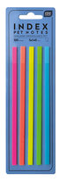 Interdruk, PET NEON, Zakładki indeksujące, paski, 140mm