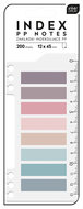 Interdruk, Zakładki indeksujące z linijką, 8 kolorów - Interdruk