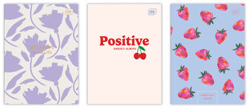 Interdruk, Zeszyt A4 60 kartek w kratkę 70g Girls mix - Interdruk