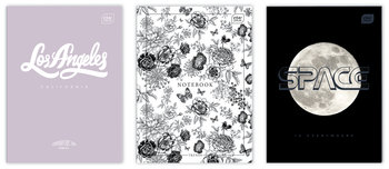 Interdruk, Zeszyt A4 96 Gładki Mix - Interdruk