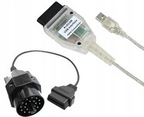 INTERFEJS BMW INPA K+DCAN + ADAPTER 20pin OBD ISTA E60 E46 E90 E91 E36 E92 Versus