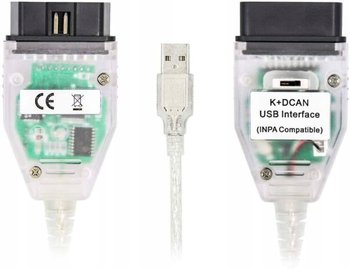 INTERFEJS BMW INPA K+DCAN PRZEŁĄCZNIK 7-8 PIN E46 E90 E92 E91 E36 E60 EXPER - Inny producent
