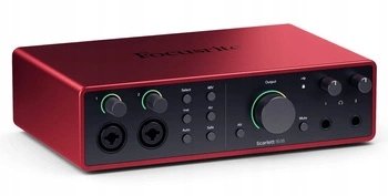 INTERFEJS FOCUSRITE SCARLETT 16I16 2 PRZEDWZMACNIACZE 69 DB USB TYP C - FOCUSRITE