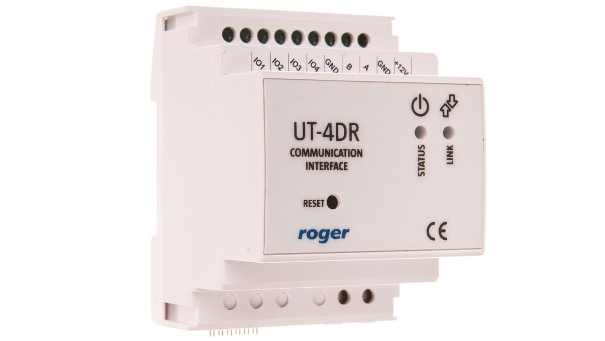Zdjęcia - Pozostałe dla bezpieczeństwa Roger Interfejs komunikacyjny IP/Ethernet do systemu RACS UT-4DR 