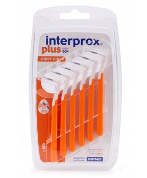 Interprox plus SZCZOTECZKI międzyzębowe 0,7 SUPER MICRO 6szt - DENTAID