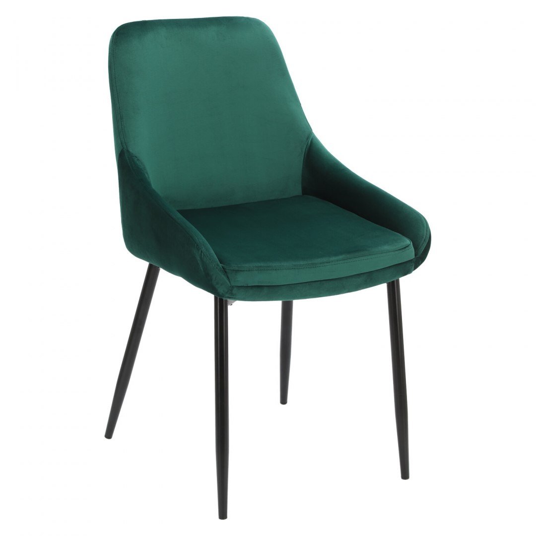 Zdjęcia - Krzesło Intesi  Floyd Velvet zielone 