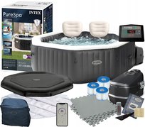 Intex 28462 Ogrodowe SPA Domowe z HydroMasażem 211x71cm Generator chloru