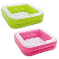 Intex, basen dziecięcy, dmuchany, kwadratowy, 85x85x23cm