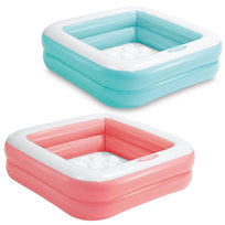 Intex, basen dziecięcy, dmuchany, kwadratowy, 85x85x23cm