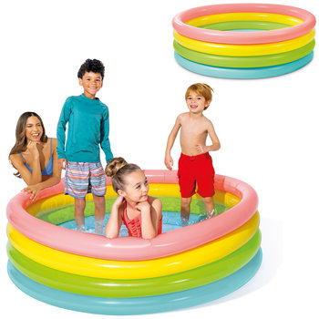 Intex, basen dziecięcy, pompowany, okrągły, 168x46cm - Intex
