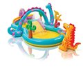 Intex, basen dziecięcy, pompowany, wodny plac zabaw, Dinoland, 333x229x112cm - Intex
