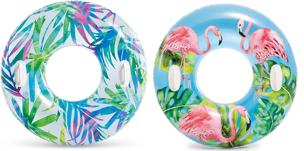 Intex, koło do pływania z uchwytami, 97 cm, 58263 - Intex | Sklep EMPIK.COM